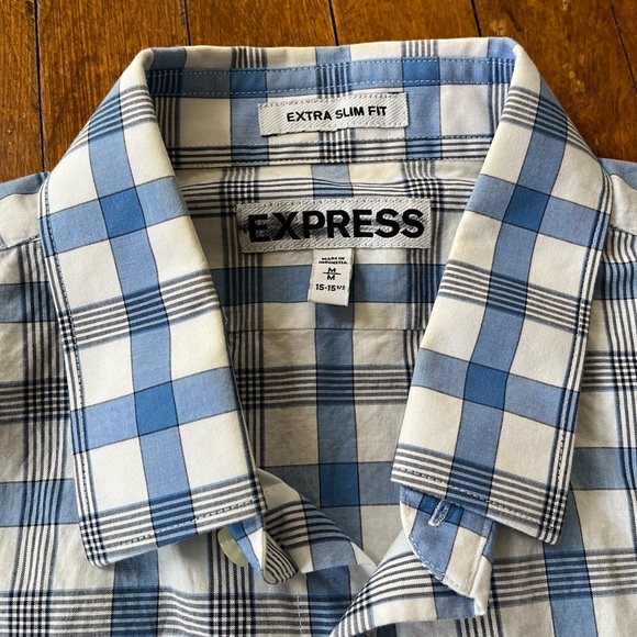 BUNDLE - 2 Men’s Button Down Dress Shirts - Express - Medium - Picture 5 of 5